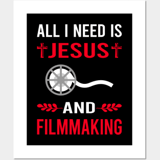 I Need Jesus And Filmmaking Filmmaker Film Making Posters and Art